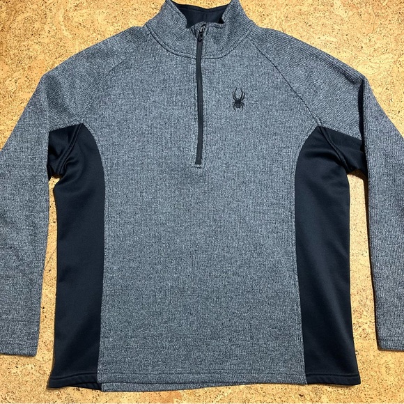 Spyder Men’s Outbound 1/2 Zip Midweight Pullover Stryke Jacket Sz XL - Picture 9 of 13